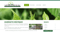 Desktop Screenshot of herbaversum.de