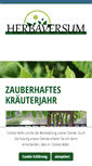 Mobile Screenshot of herbaversum.de